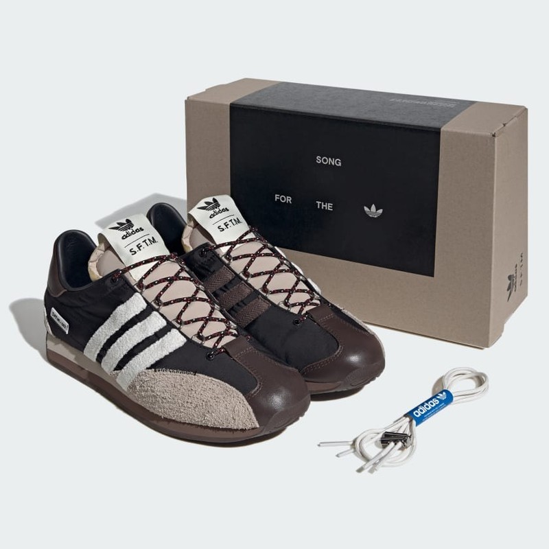 スニーカー adidas Country OG Low Song for the Mute Black Song for the Mute x adidas Originals Country OG Low Trainers
